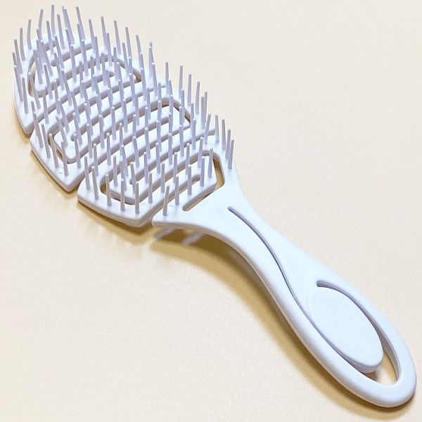 EURO Stile Hairbrush bright for tangled hair snake BEIGE